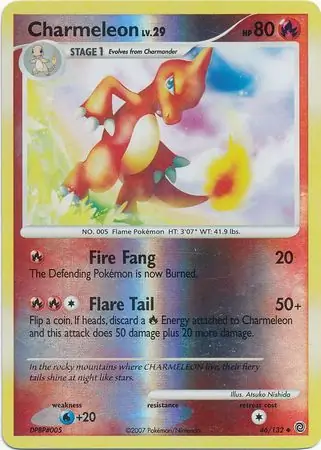 46/132 Charmeleon SW Uncommon Reverse Holo
