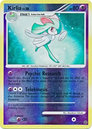 53/132 Kirlia SW Uncommon Reverse Holo