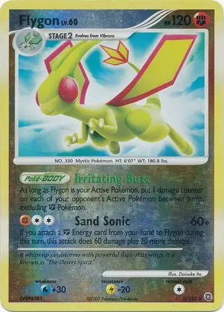 5/132 Flygon SW Rare Holo Reverse Holo