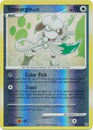 66/132 Smeargle SW Uncommon Reverse Holo