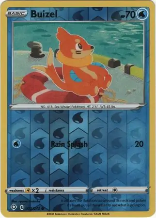 Buizel Shining Fates 022/072 Common Reverse Holo