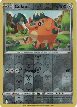 Cufant Shining Fates 049/072 Common Reverse Holo