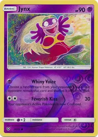 Jynx Shining Legends 38/73 Common Reverse Holo