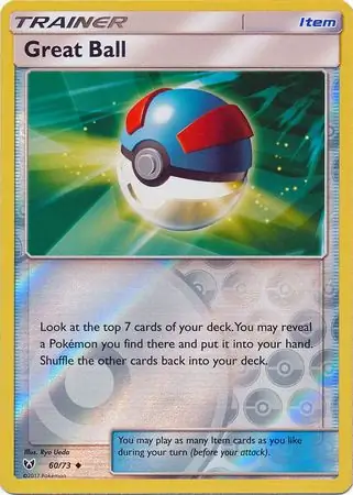 Great Ball Shining Legends 60/73 Uncommon Reverse Holo