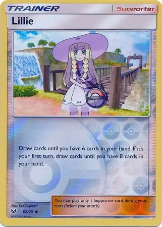 Lillie Shining Legends 62/73 Uncommon Reverse Holo