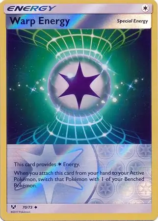Warp Energy Shining Legends 70/73 Uncommon Reverse Holo