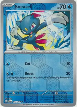 013/064 Sneasel SFA Common Reverse Holo