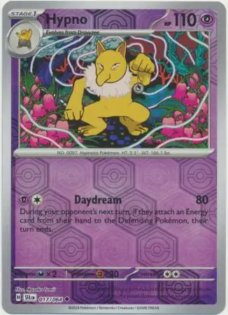 Hypno Shrouded Fable 017/064 Uncommon Reverse Holo