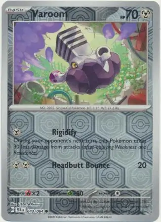 Varoom Shrouded Fable 043/064 Common Reverse Holo