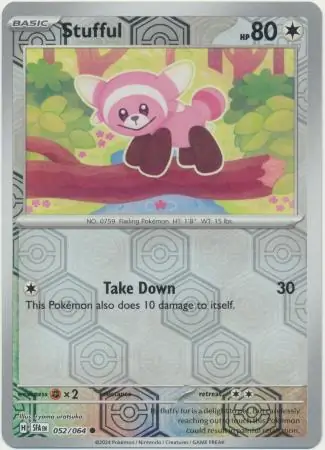 Stufful Shrouded Fable 052/064 Common Reverse Holo