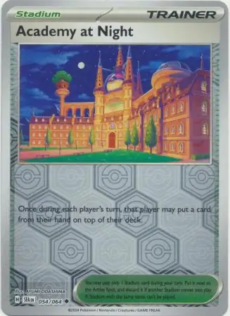 Academy at Night Shrouded Fable 054/064 Uncommon Reverse Holo