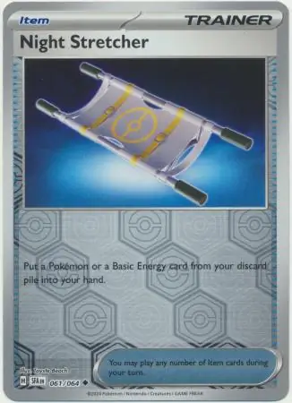 Night Stretcher Shrouded Fable 061/064 Uncommon Reverse Holo