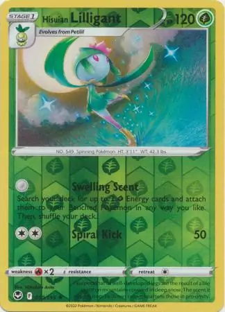 010/195 Hisuian Lilligant SIT Rare Reverse Holo