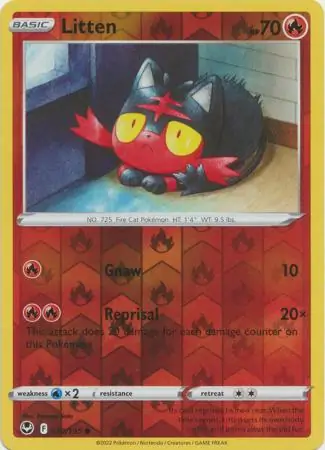 030/195 Litten SIT Common Reverse Holo