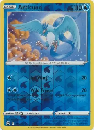 036/195 Articuno SIT Rare Holo Reverse Holo