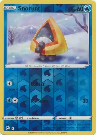 041/195 Snorunt SIT Common Reverse Holo