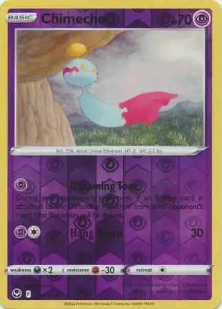 Chimecho Silver Tempest 074/195 Common Reverse Holo