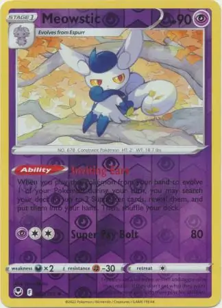 082/195 Meowstic SIT Uncommon Reverse Holo