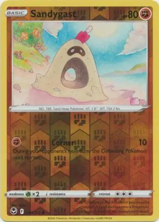 Sandygast Silver Tempest 099/195 Common Reverse Holo