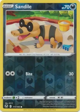 111/195 Sandile SIT Common Reverse Holo