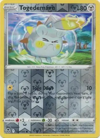 127/195 Togedemaru SIT Common Reverse Holo