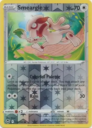 137/195 Smeargle SIT Common Reverse Holo