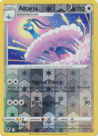 143/195 Altaria SIT Uncommon Reverse Holo