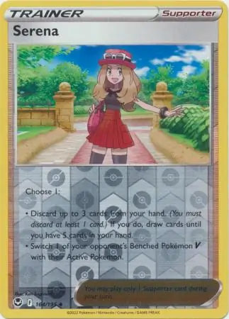 Serena Silver Tempest 164/195 Uncommon Reverse Holo