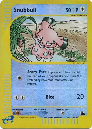 101/144 Snubbull SK Common Reverse Holo