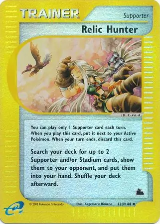 120/144 Relic Hunter SK Uncommon Reverse Holo