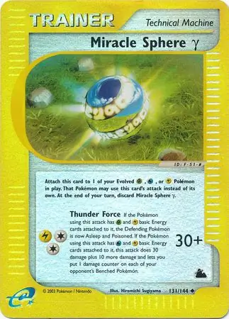 131/144 Miracle Sphere γ SK Uncommon Reverse Holo