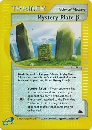 134/144 Mystery Plate β SK Uncommon Reverse Holo