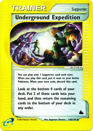 140/144 Underground Expedition SK Uncommon Reverse Holo
