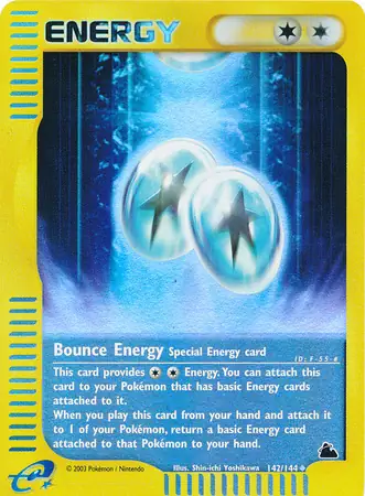 142/144 Bounce Energy SK Uncommon Reverse Holo