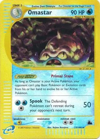 23/144 Omastar SK Rare Reverse Holo