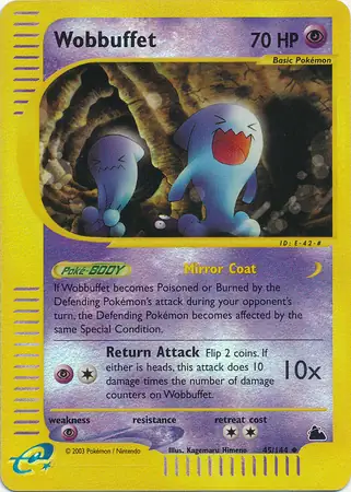 45/144 Wobbuffet SK Uncommon Reverse Holo