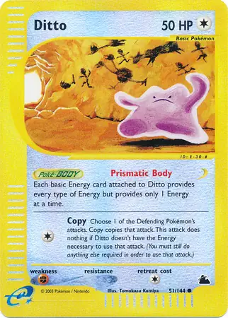 51/144 Ditto SK Common Reverse Holo