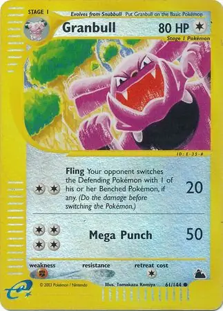 61/144 Granbull SK Common Reverse Holo
