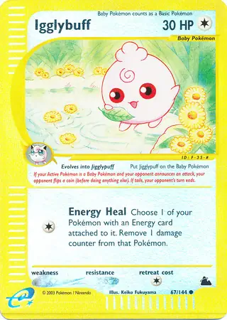 67/144 Igglybuff SK Common Reverse Holo