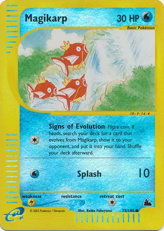 75/144 Magikarp SK Common Reverse Holo