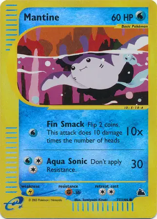 77/144 Mantine SK Common Reverse Holo
