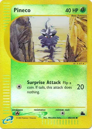 85/144 Pineco SK Common Reverse Holo