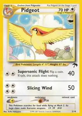 Pidgeot Southern Islands 2/18 PROMO