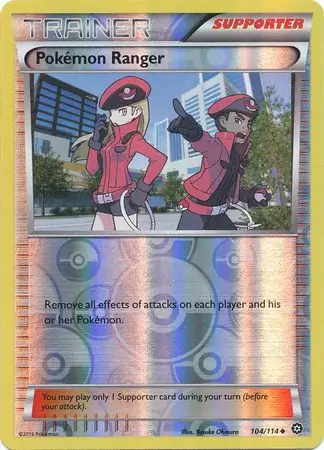 104/114 Pokémon Ranger STS Uncommon Reverse Holo
