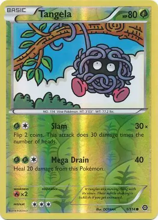 1/114 Tangela STS Common Reverse Holo