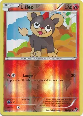 22/114 Litleo STS Common Reverse Holo