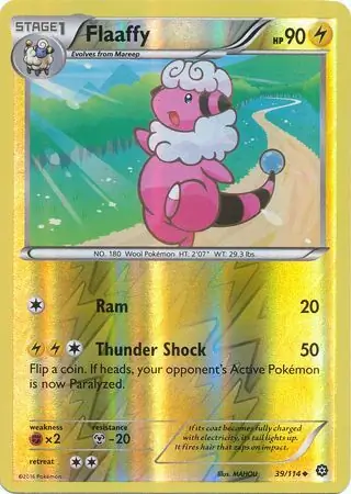 39/114 Flaaffy STS Uncommon Reverse Holo