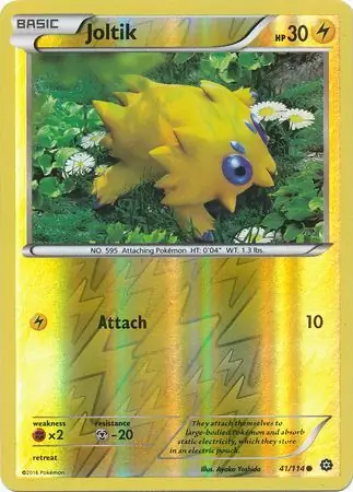 41/114 Joltik STS Common Reverse Holo