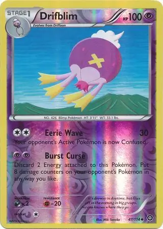 47/114 Drifblim STS Uncommon Reverse Holo