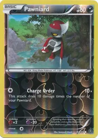 63/114 Pawniard STS Common Reverse Holo